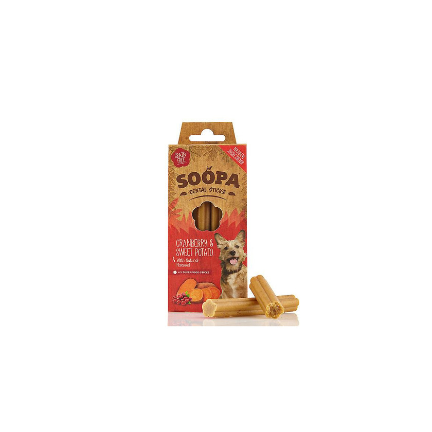 Product Soopa Dental Sticks Arando e Batata Doce