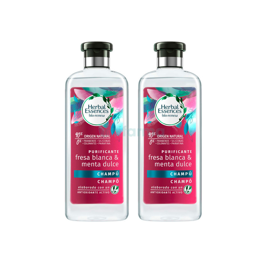 Products Champô Morango Menta Herbal Essences