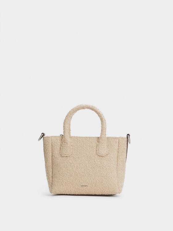 Social Shopper De Pelo Encaracolado
