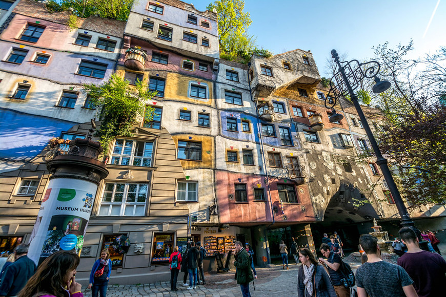 Lugar Hundertwasserhaus