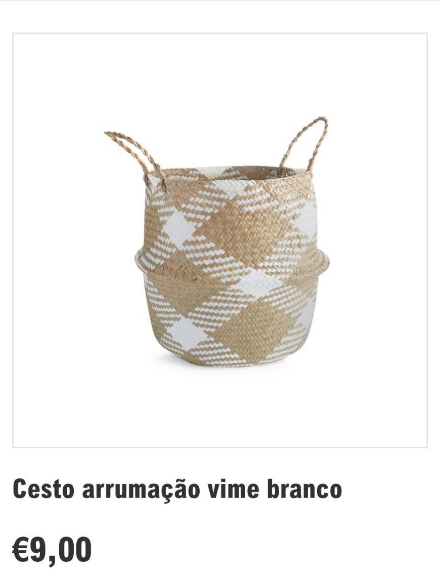 Moda Cesto de arrumação 