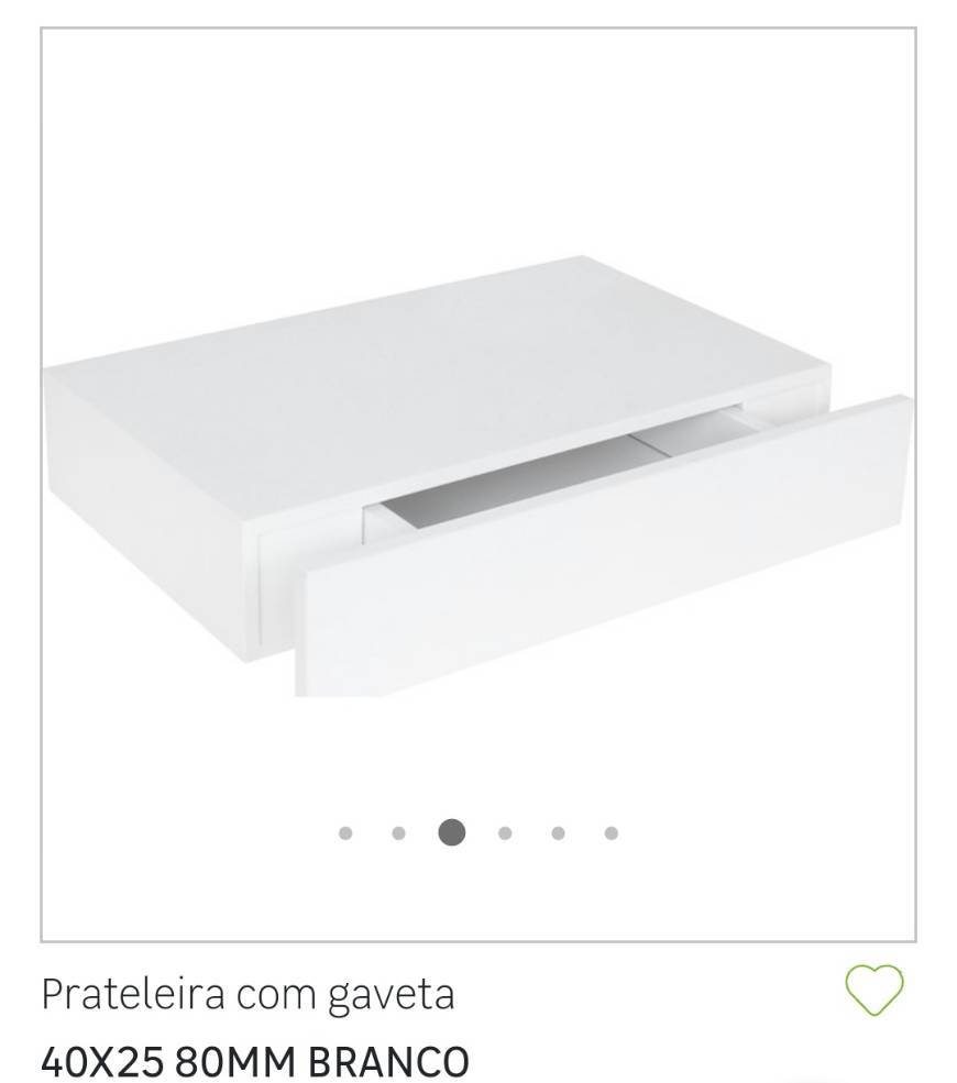 Fashion Parteleira com gaveta 