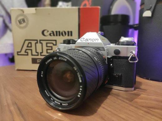 Canon ae1 Program com 2 lentes