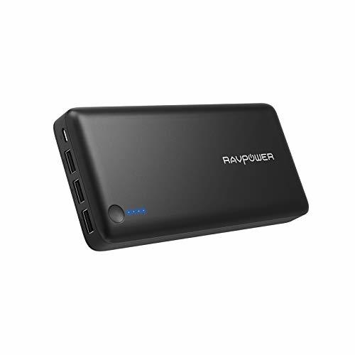 Electrónica RAVPOWER Batería Externa Portátil 3 Puertos 26800mAh Power Bank, Tecnología iSmart