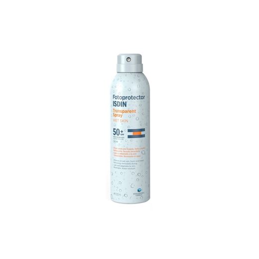 Fotoprotector ISDIN
Transparent Spray Wet Skin
SPF 50