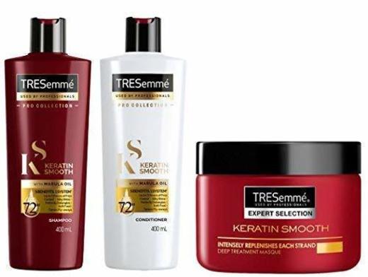 Tresemme Keratin Smooth Champú Acondicionador & Mascarilla de Acondicionamiento Profundo