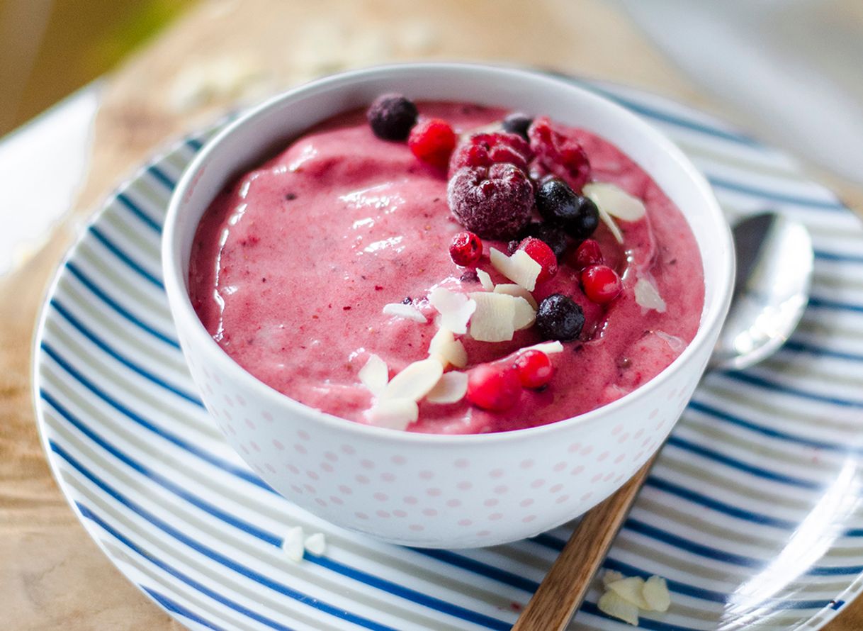Social Helado de frutos rojos y menta | Mis Recetas Veganas