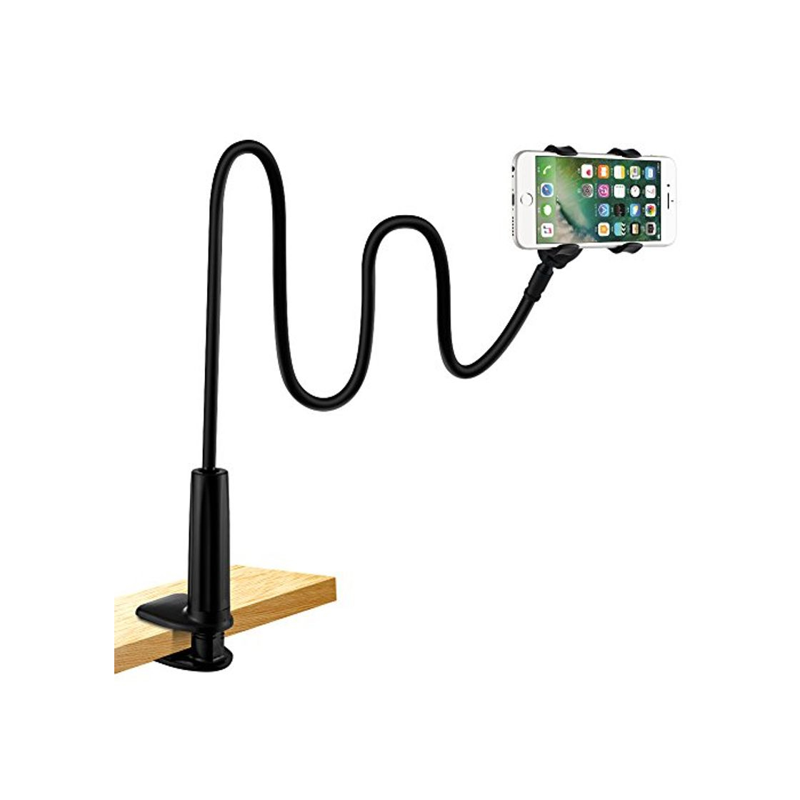 Social Soporte para teléfono móvil, lonzoth Teléfono Móvil Soporte Cuello de cisne Soporte