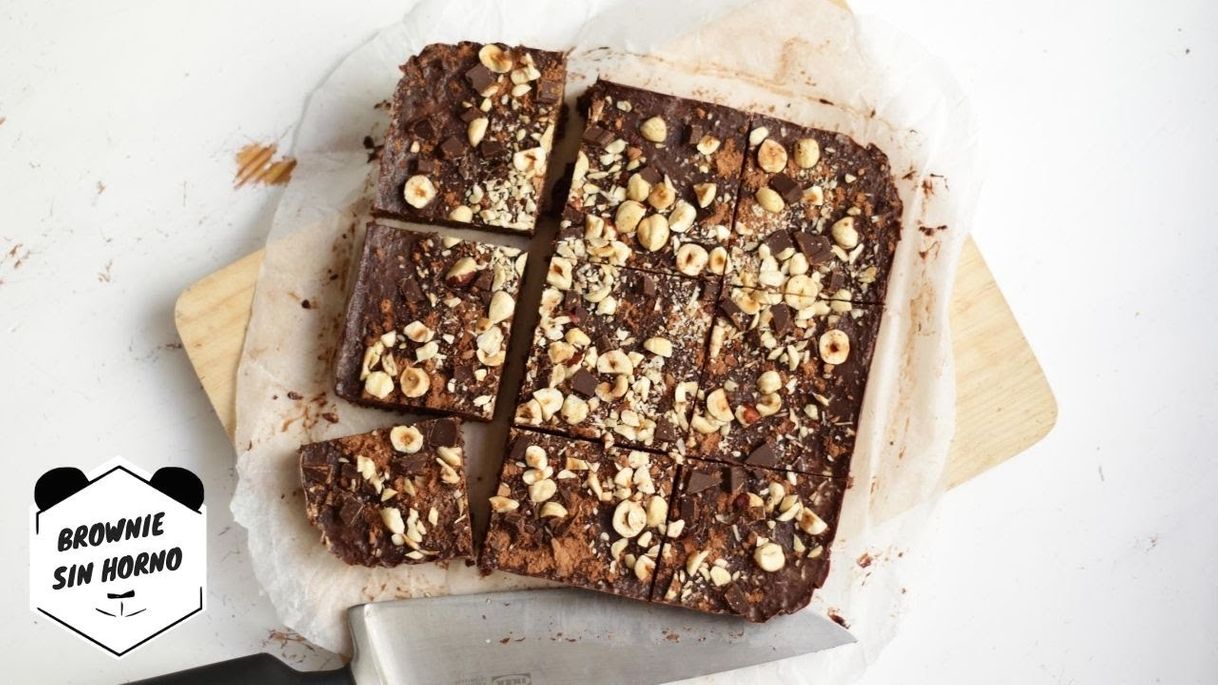 Social Brownie sin horno VEGANO - Living Like A Panda