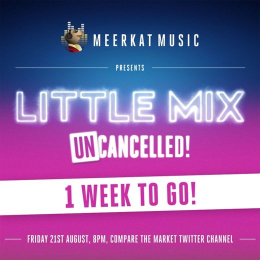 Presentación de Little Mix para Meerkat Music