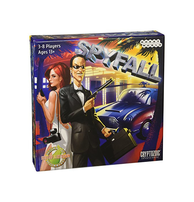 Products Cryptozoic Spyfall Juego de Cartas *Edición Inglés*