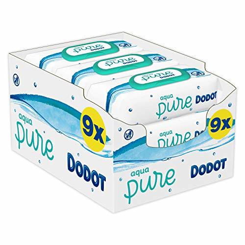 Products Dodot Aqua Pure Toallitas Bebé con 99% Agua 9 Paquetes