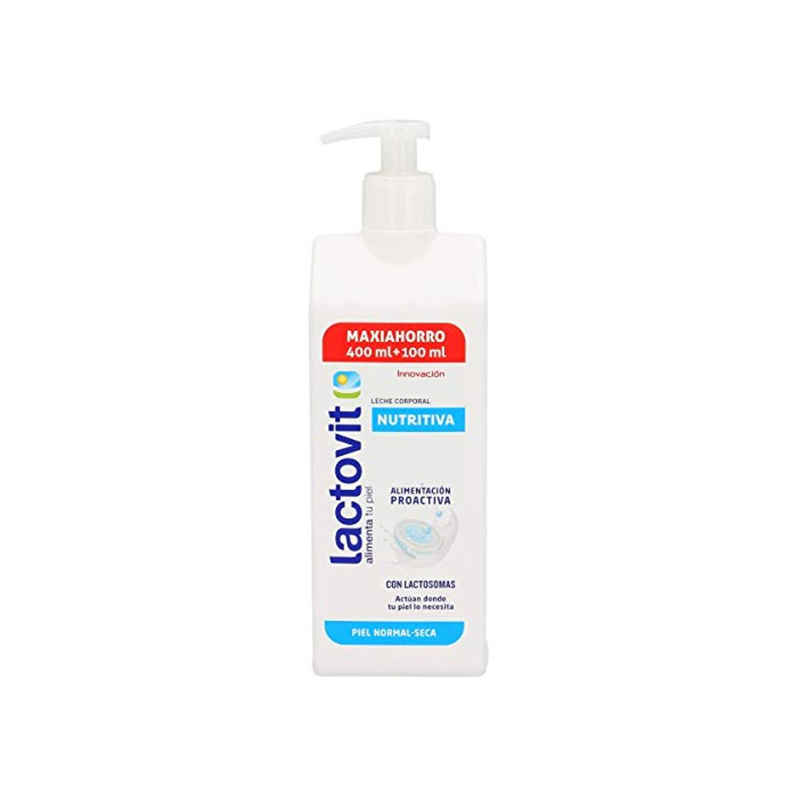 Social Lactovit Lactovit Leche Corp.400 Ml+25%(500 Ml) Nutrit.P.Seca V-10-0.4 ml