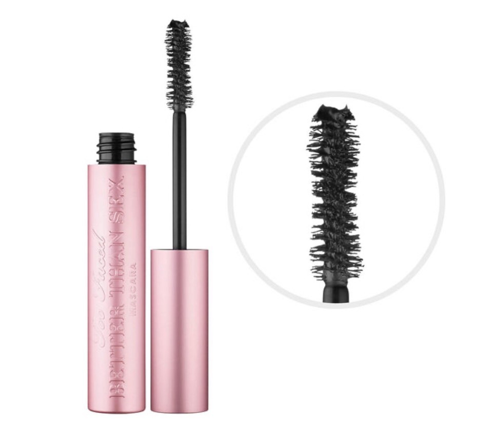 Moda Too Faced
Better Than Sex Mascara