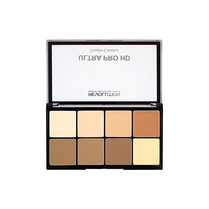 Beauty Makeup Revolution Ultra Pro HD Cream Contour Palette Light