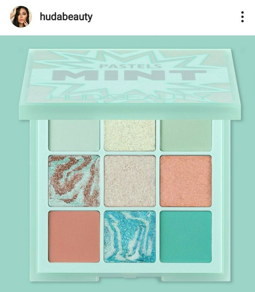 Moda Huda Beauty - Pastels Mint