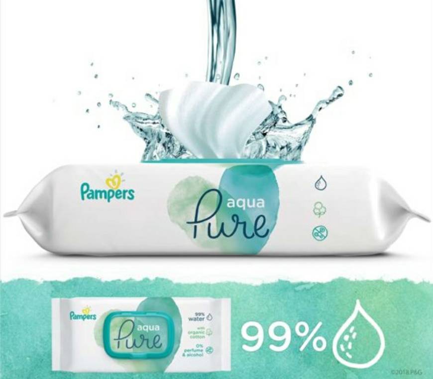 Moda Pampers-Aqua Pure 