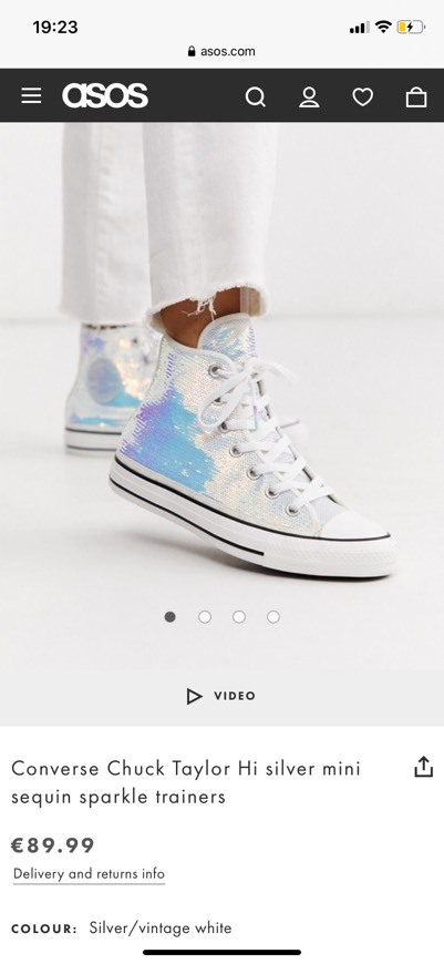 Product Converse glitter