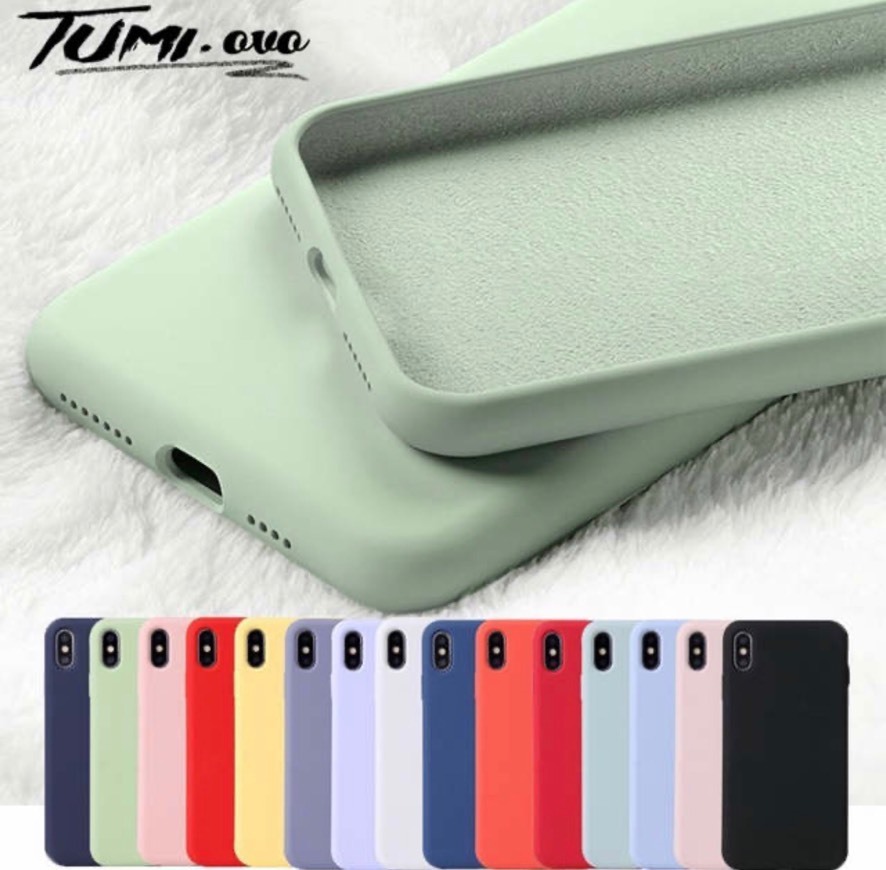 Producto Capas iPhone silicone várias cores