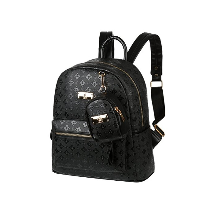 Fashion Vbiger Mochilas Mujer de Cuero PU Mochila de Moda Ocio 2 en