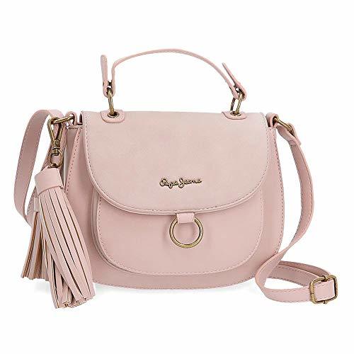 Fashion Bandolera con solapa Pepe Jeans Bitmat Rosa