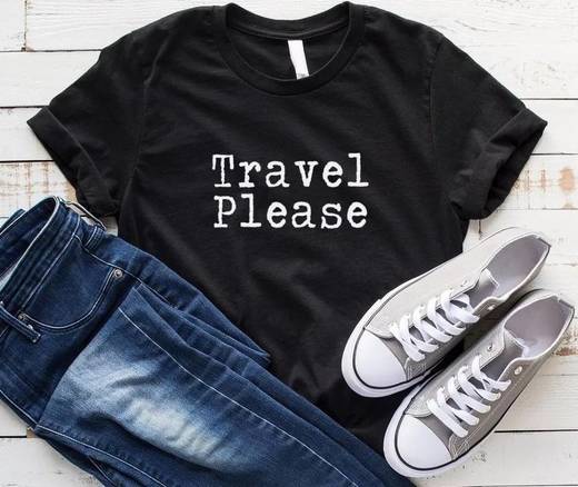 "Travel Please" T-shirt