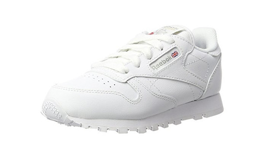 Reebok Classic Leather, Zapatillas de Trail Running para Niños, Blanco