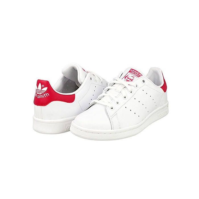 Social adidas Stan Smith J, Zapatillas Unisex Niños,  Blanco