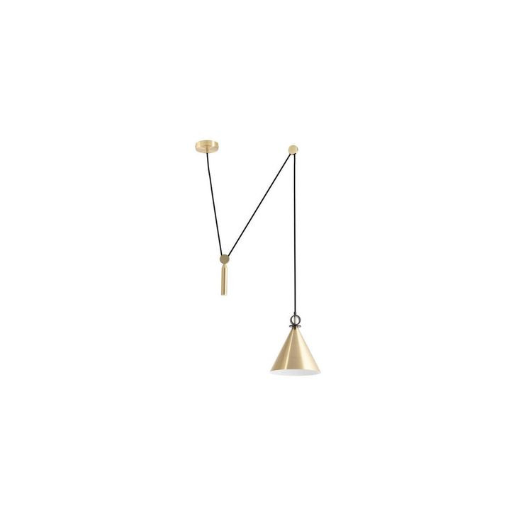 Producto Candeeiro minimalista dourado