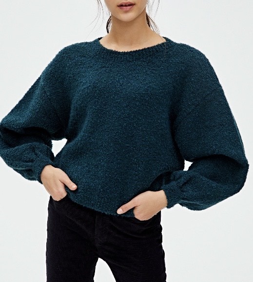 Products Textured knit sweater 