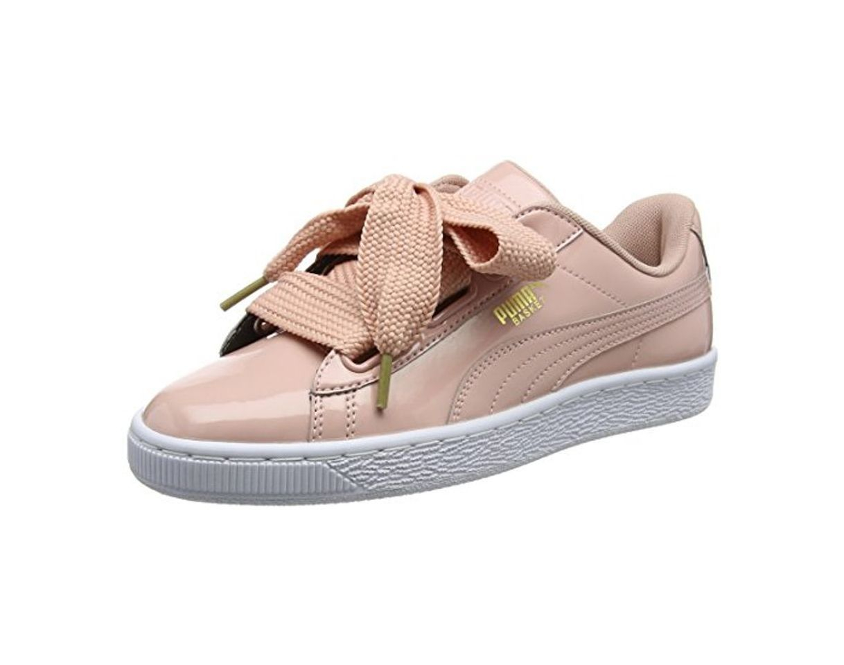 Product Puma Basket Heart Patent, Zapatillas para Mujer, Beige