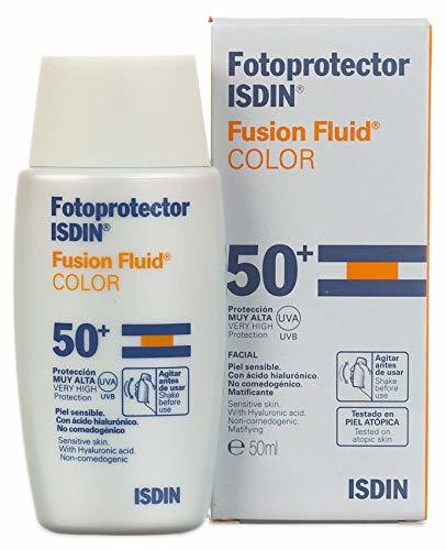Social Fotoprotector ISDIN Fusion Fluid Color SPF 50+