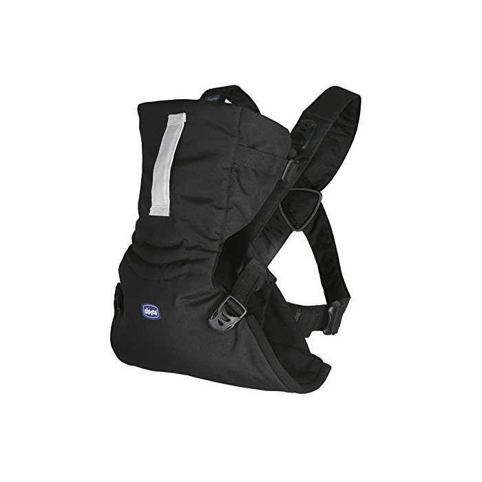 Product Chicco Easy Fit Mochila ergonómica portabebé, hasta 9 kg, color negro