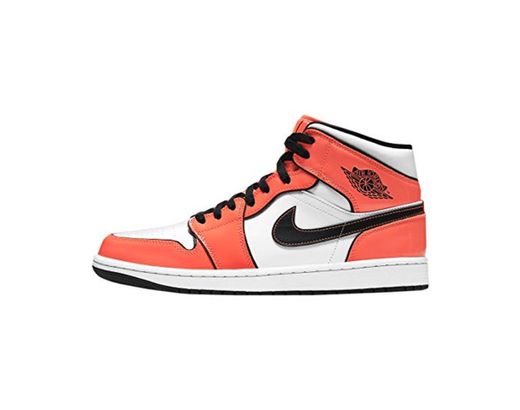 Nike Air Jordan 1 Mid Turf Naranja/Negro Blanco DD6834-802 Hombres,