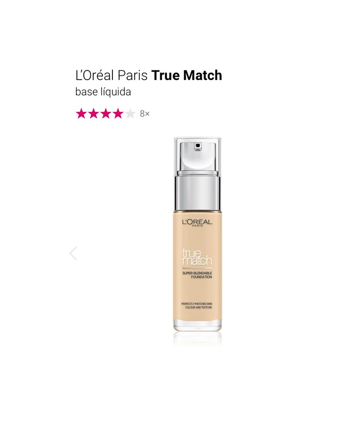 Belleza L'Oréal Paris Accord Parfait Foundation