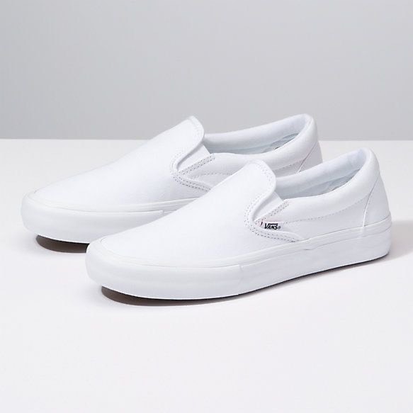 Fashion VANS SLIP-ON BRANCOS