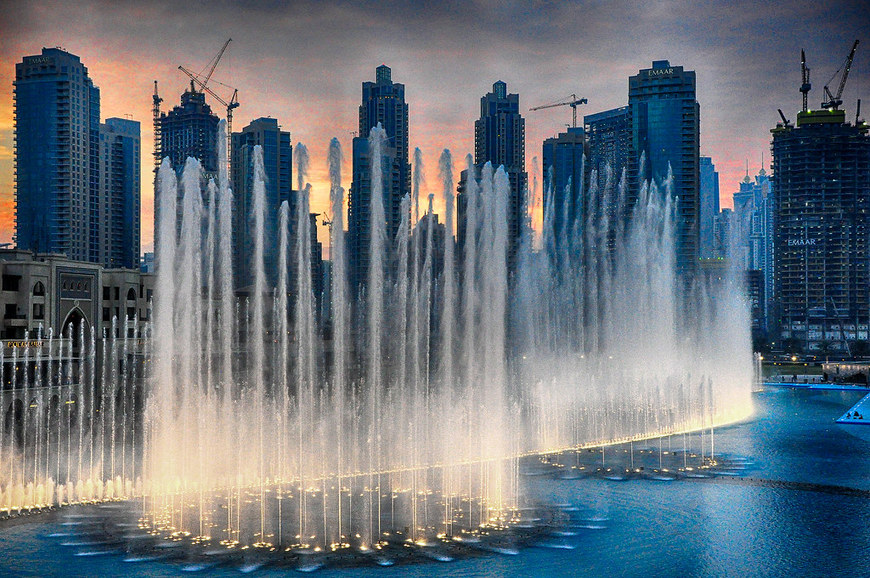 Lugares Fontaine de Dubai