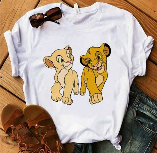 T-shirt rei leão