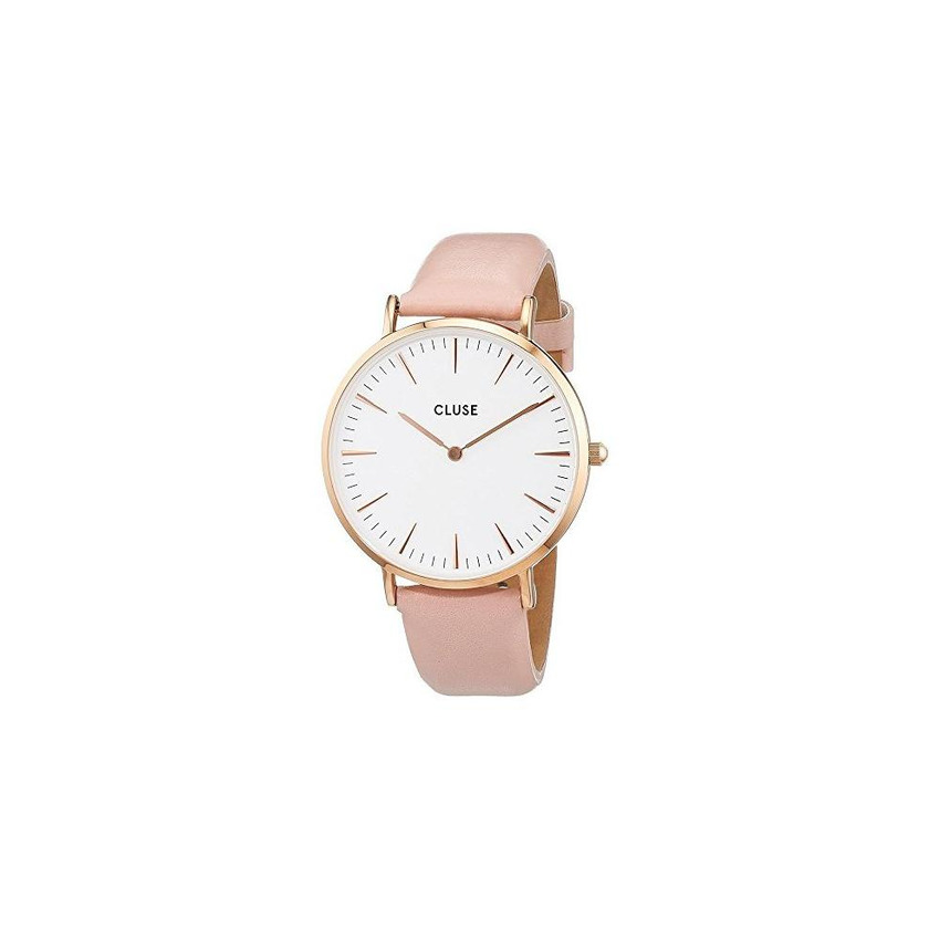 Social Cluse Reloj Analógico de Cuarzo para Mujer con Correa de Cuero – CL18014