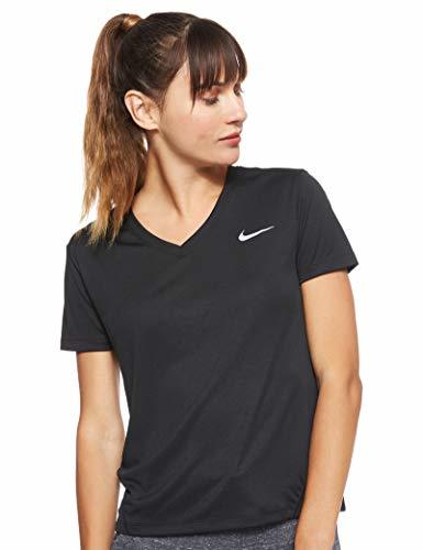 Place Nike W Nk Miler Top Vneck Camiseta de Manga Corta