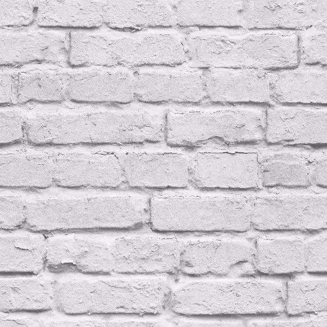 Producto White brick wallpaper