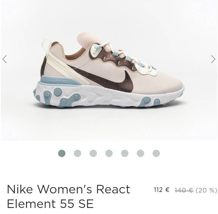 Productos Nike Women's React Element 55 SE