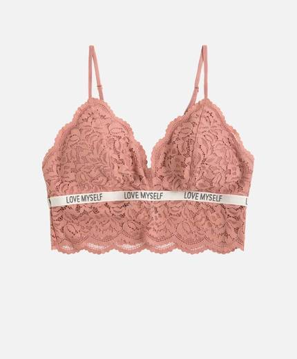 Bralette triangular Oysho