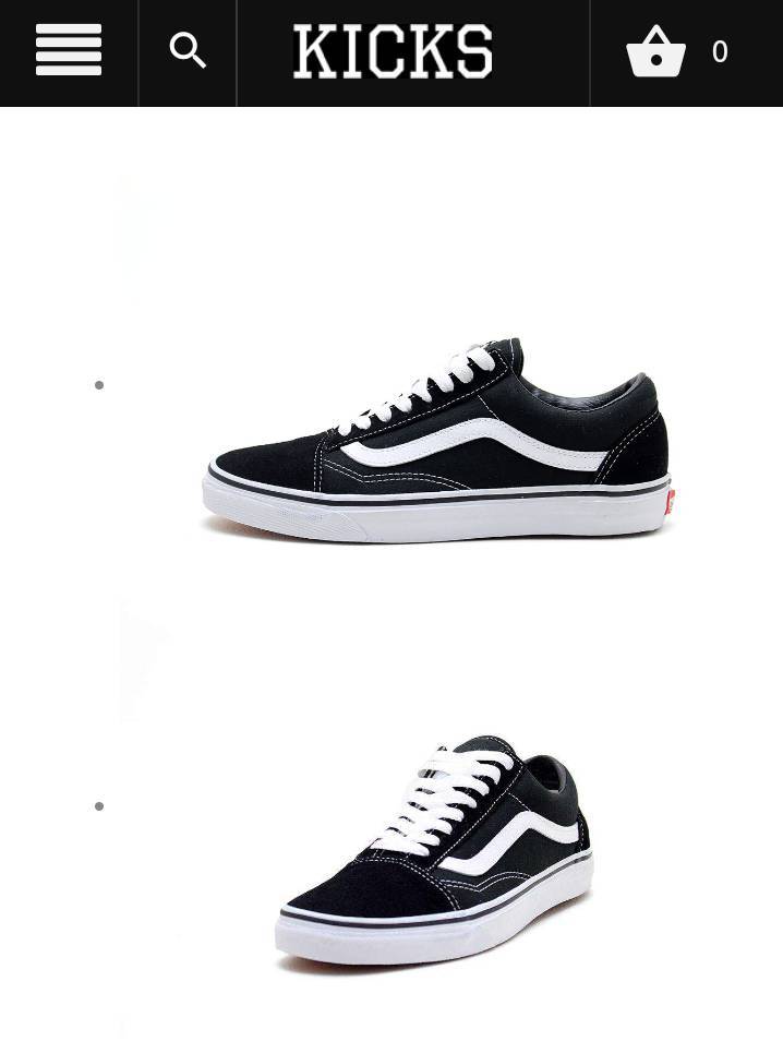 Fashion Vans old skool black 