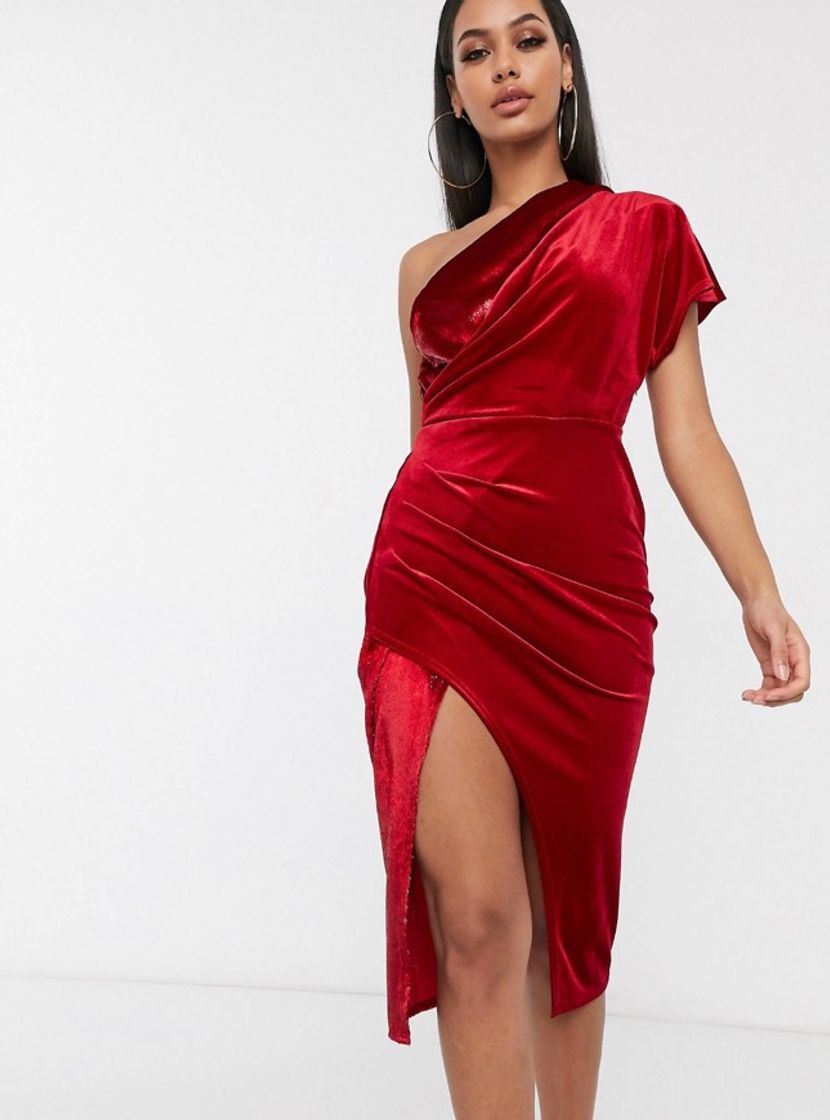 Productos Midi dress velvet 