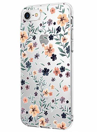 Lugar Caler Funda Compatible para iPhone 7 iPhone 8 Case,Suave TPU Gel Silicona