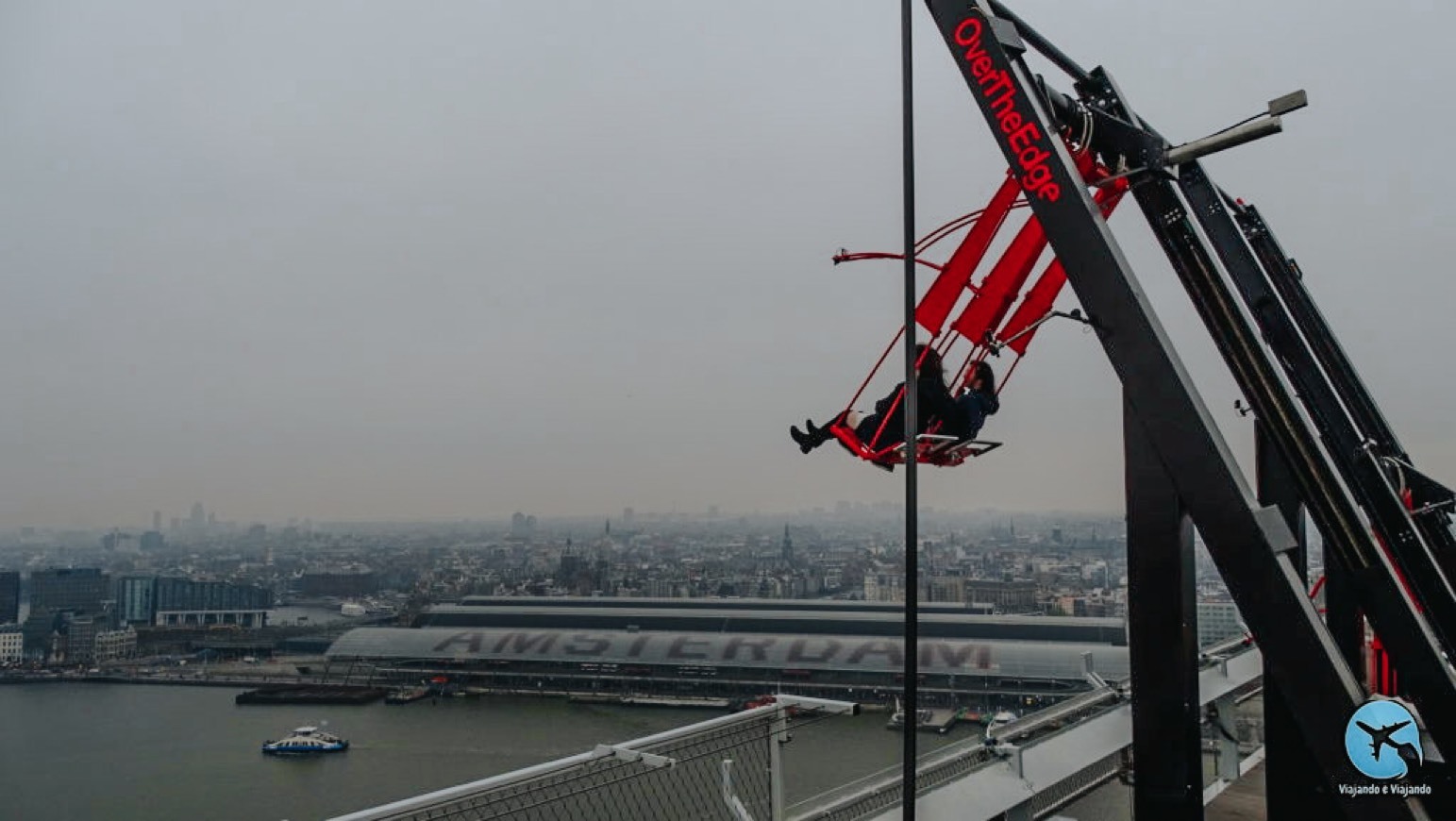 Lugares A’DAM Lookout: a melhor vista de Amsterdão