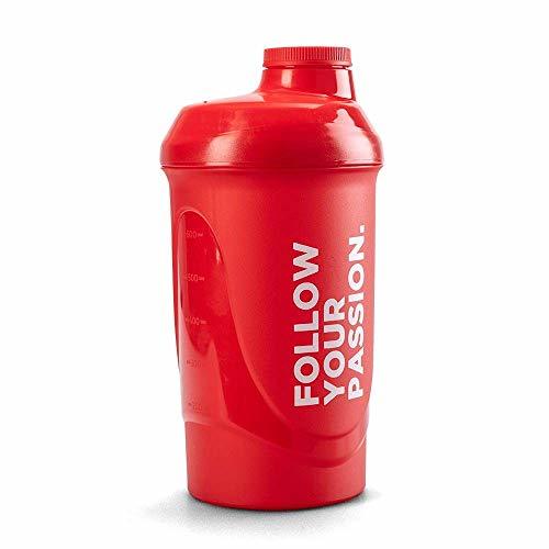 Belleza Prozis Mezclador  Follow Your Passion 600 ml - Rojo 100% Polipropileno