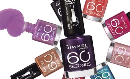 Moda Vernizes rimmel 60seconds