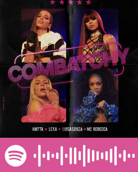 Canción Combatchy / Anitta, Lexa, Luísa Sonza, Mc Rebecca